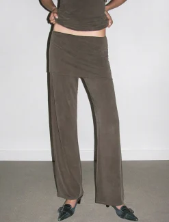 Hot no 1093 / Alexia Cupro|Trousers