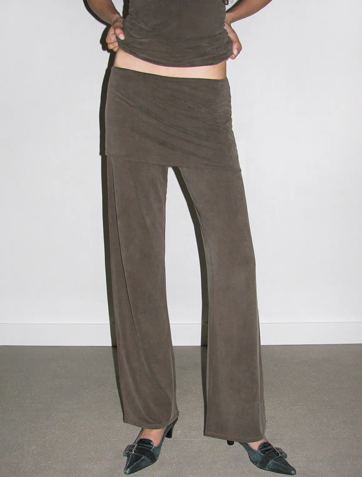 Hot no 1093 / Alexia Cupro|Trousers