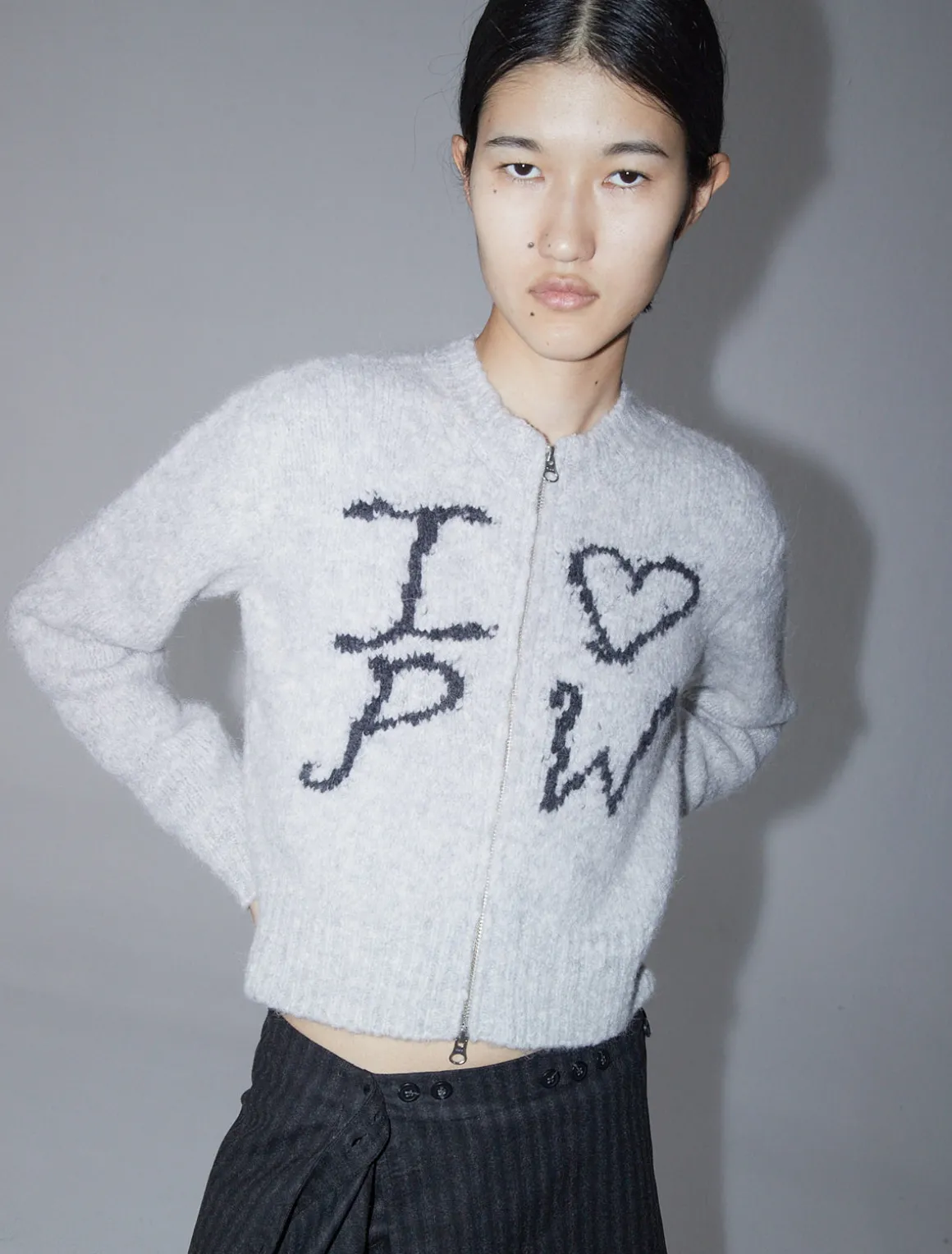 Clearance no 2217 / Crush Zip Knits