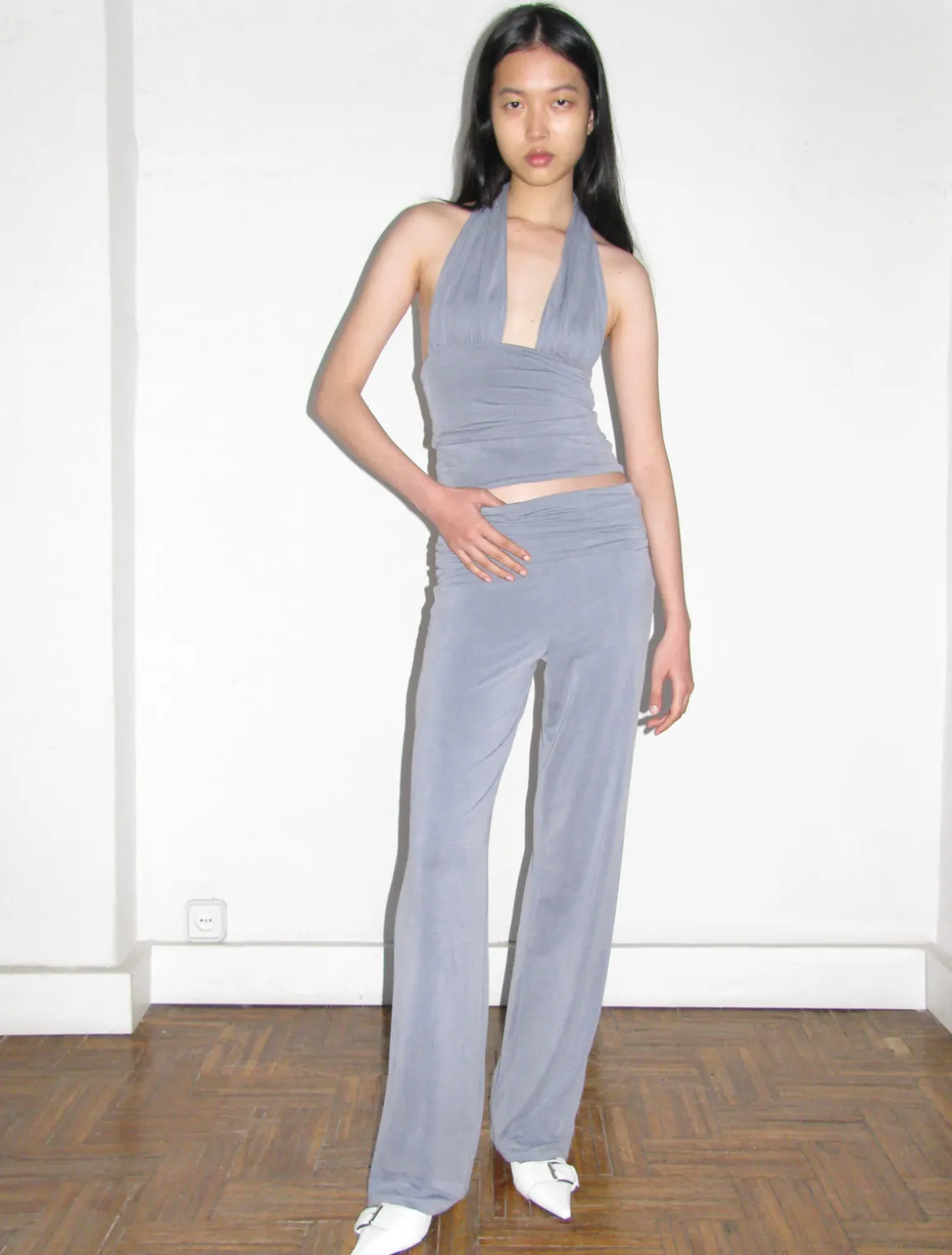 Sale no 1883 / Octubre Cupro|Trousers